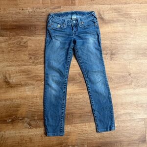 True Religion Women's Blue Skinny Jeans